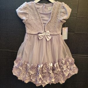 Nannette Pink Ruffled Tiered Babydoll Dress for Prom